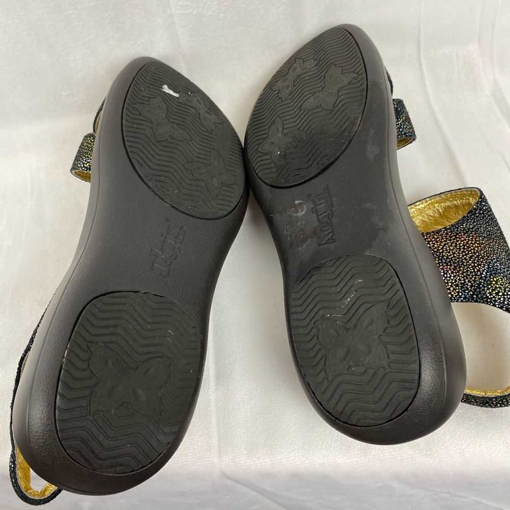 Alegria Joy Oh Snap Sandals Women’s 41 or 10.5/11 Multicolor Sparkle - Picture 6 of 9